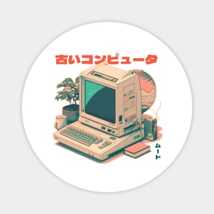 80s computer japanese mood Magnet